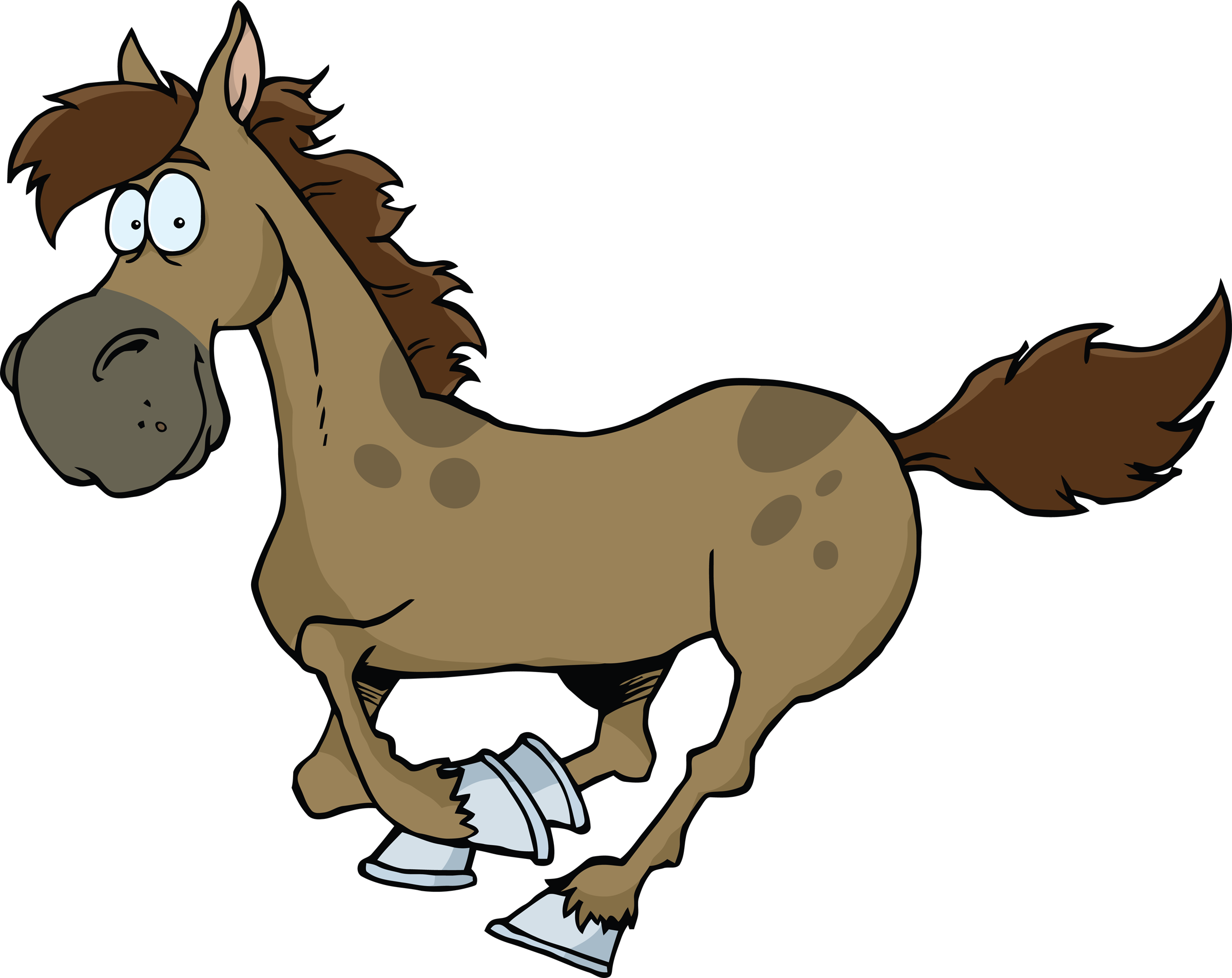 2400x1905 Cartoon Horse Running Horses If You Are A Horse Lover, Then