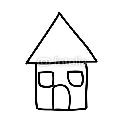 400x400 Cute House Drawing Icon Buy Photos Ap Images Detailview