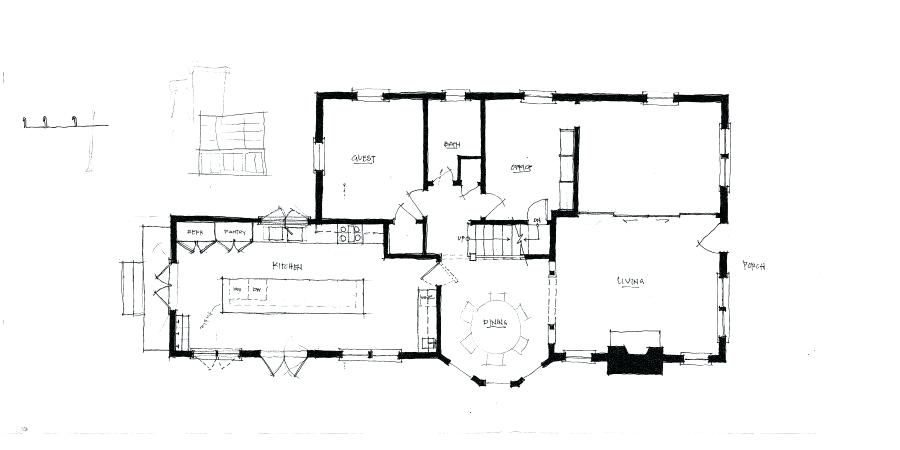 900x450 Floor Plan Sketches