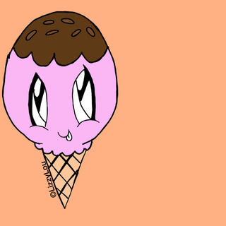 Cute Ice Cream Cone Drawing