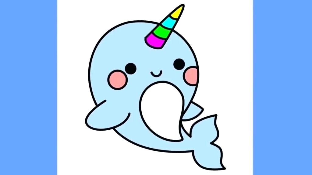 1024x576 how to draw an easy whale how to draw cute how to draw a beluga