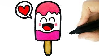 320x180 Cute Ice Cream Drawing