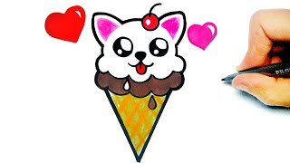 320x180 How To Draw Cute Ice Cream