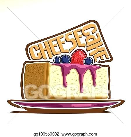 450x470 Cheesecake Drawing Piece Of Cake With Topping Cream Cute