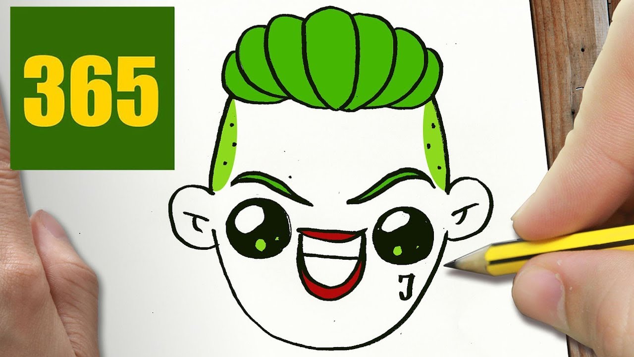 1280x720 How To Draw A Joker Cute, Easy Step