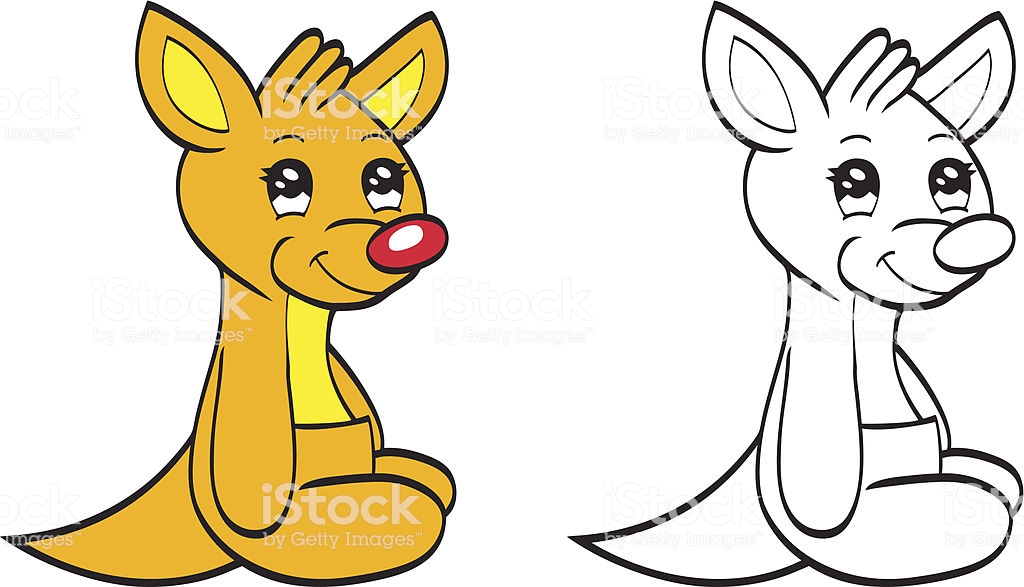 1024x587 Huge Collection Of 'baby Kangaroo Drawing' Download More Than