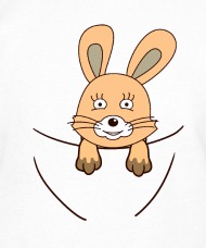 190x228 Cute Kangaroo Bunny Fantasy Easter Kids Unisex Crewneck Sweatshirt