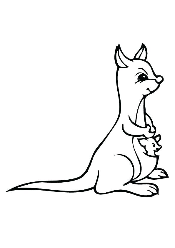 595x842 kangaroo coloring pages printable klubfogyas