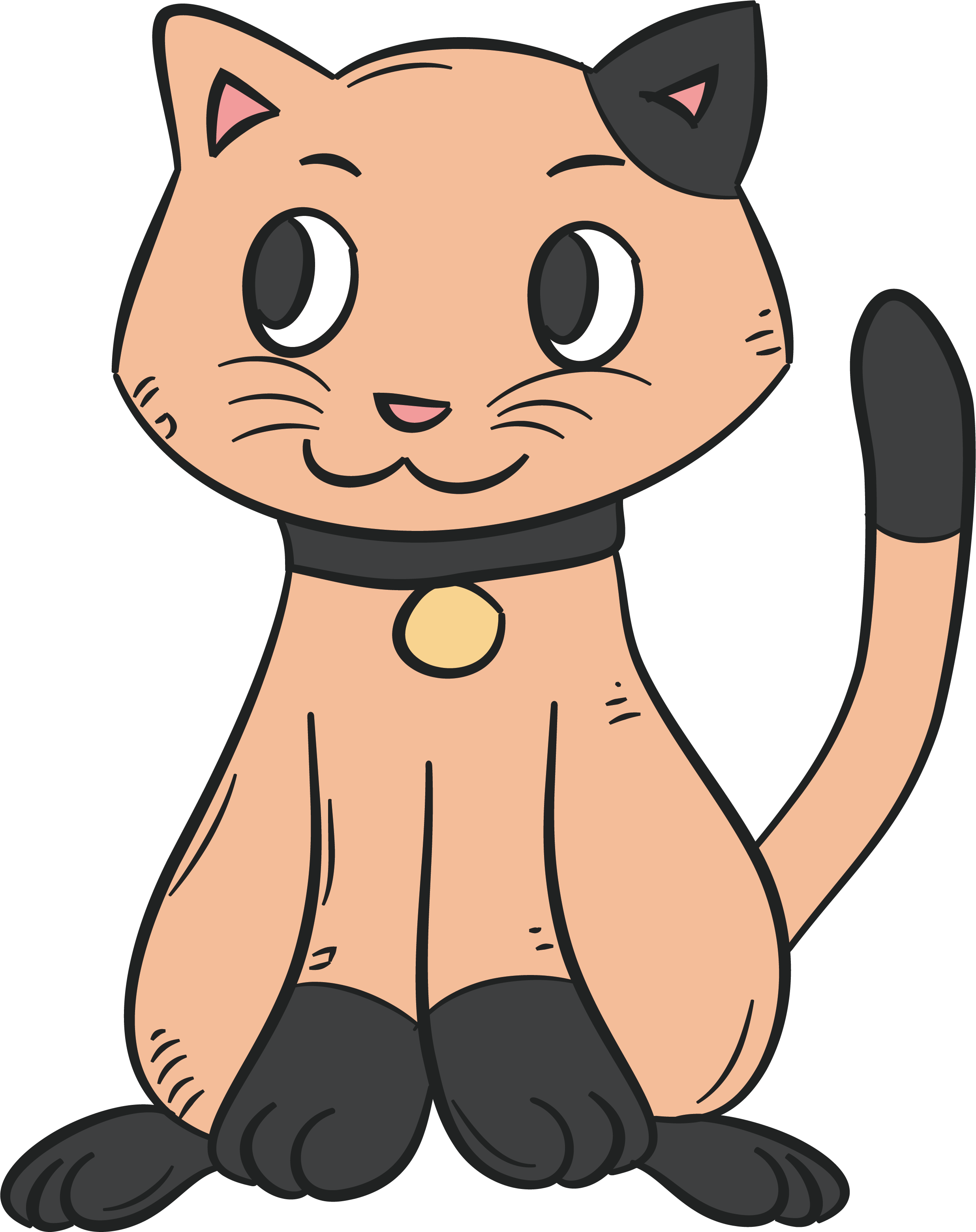 2472x3121 Collection Of Free Kitten Drawing Cute Cat Ear Download On Ui Ex