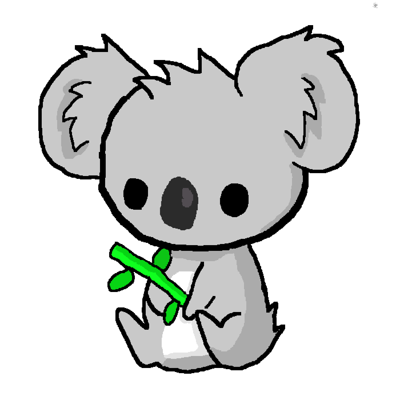 Cute Koala Drawing Free download on ClipArtMag
