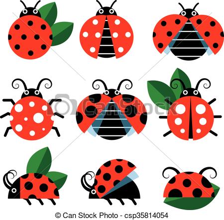 450x442 Cute Ladybug Vector Ladybug Icons Cute Ladybugs Funny Insect