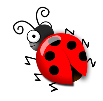 345x338 How To Draw A Cute Ladybug In Photoshop Eloine's Blog