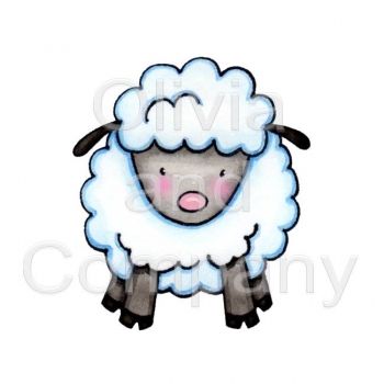 350x350 Cute Lamb Illustrations Cute Lamb, Lamb And Animal