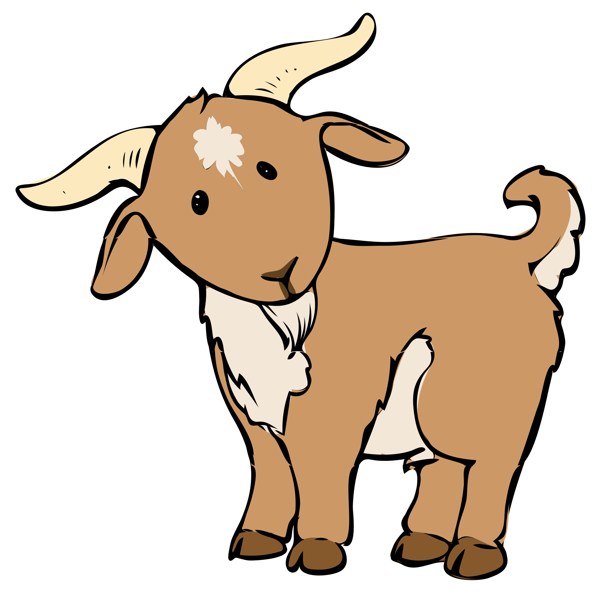 2000x1979 Collection Of Free Lamb Drawing Baby Goat Download On Ui Ex