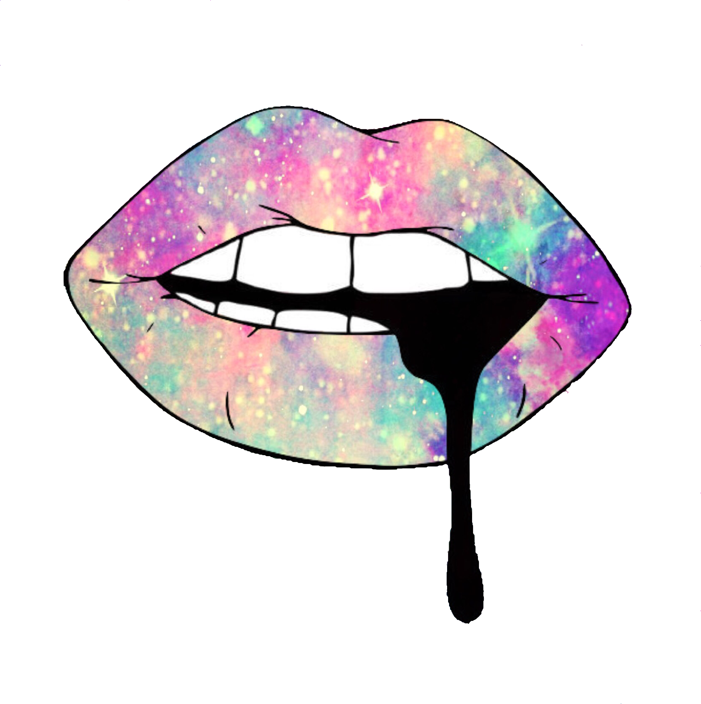Cute Lips Drawing Free Download On Clipartmag