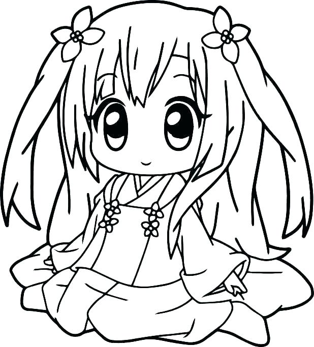 618x683 Little Girls Coloring Pages Cute Little Girl Coloring Es For Girls
