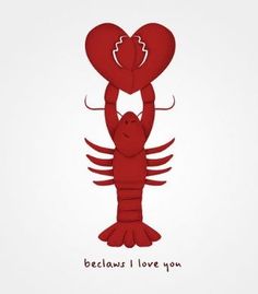 Cute Lobster Drawing
