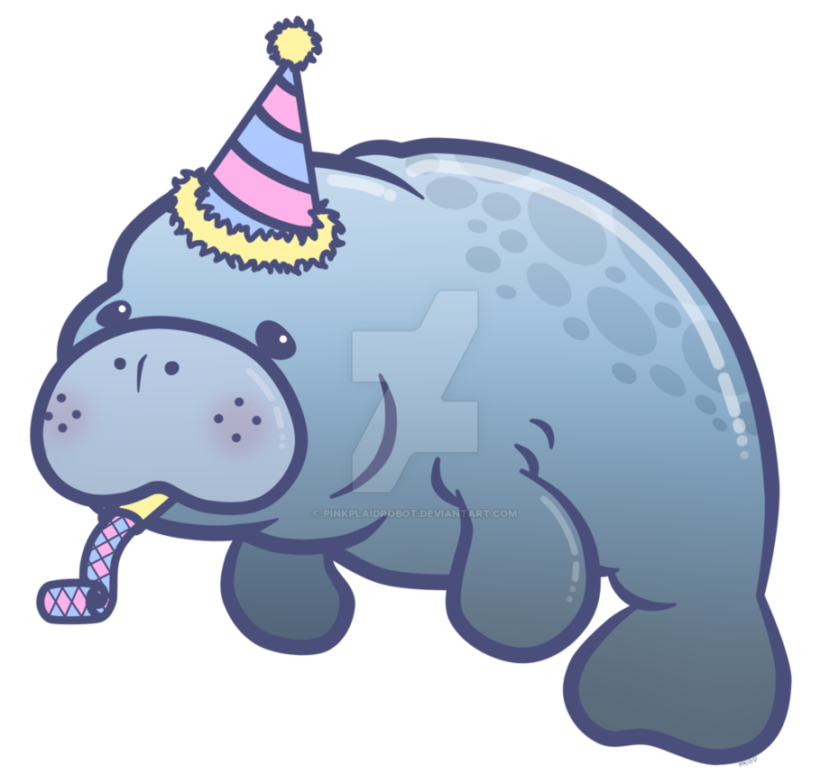 Cute Manatee Drawing | Free download on ClipArtMag