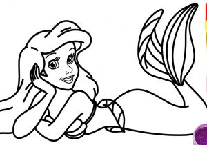 300x210 Mermaid Drawing For Kids How To Draw A Cute Mermaid In Easy Steps