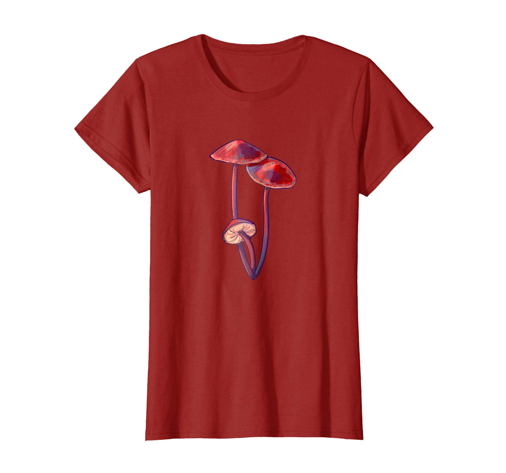 2140x2000 Cute Red Triple Shrooms T Shirt