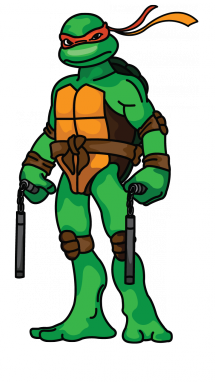 215x382 how to draw ninja turtles michelangelo