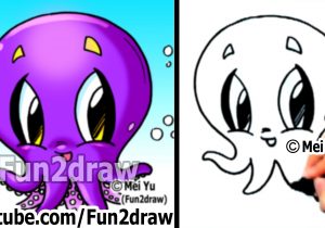 300x210 How To Draw Cute Sea Animals Step