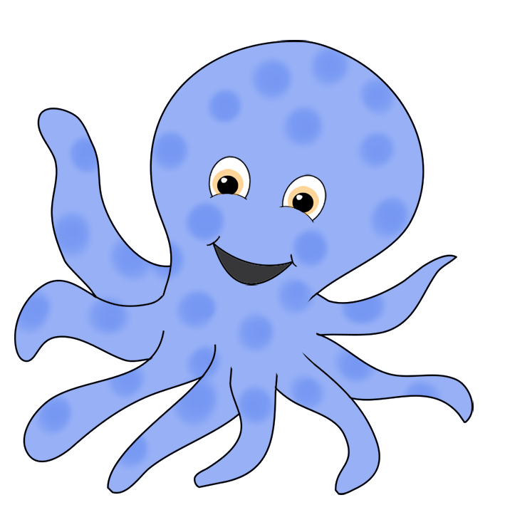 709x709 Collection Of Free Octopus Drawing Adorable Download On Ui Ex