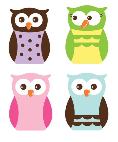 500x601 Cute Owl Drawing Clipart Free
