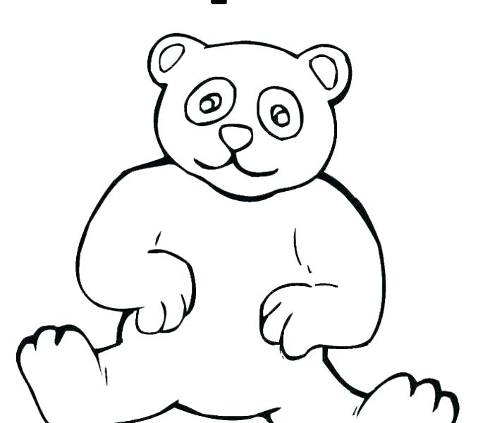 Cute Panda Bear Drawing Free Download On Clipartmag 0312