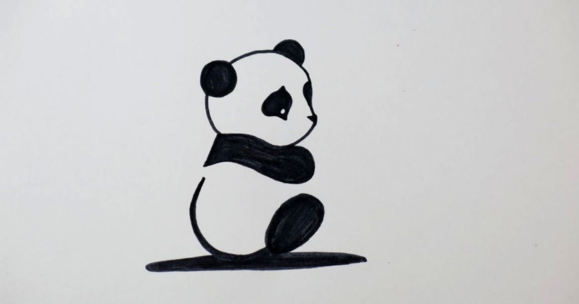 1164x611 Cute Panda Drawings For Kids Wallpapers Point
