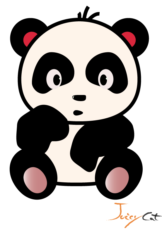 553x787 Cute Panda How To Draw A Panda Bear Cub Tutorial Drawing Baby Clip