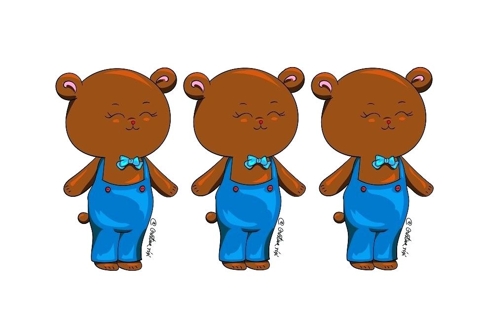 983x661 Cute Bears To Draw