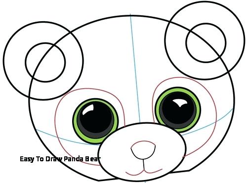 500x371 Easy To Draw Panda Bear