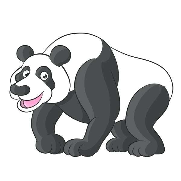 600x600 How To Draw An Easy Panda Panda Drawing Sketching Vector Easy Draw