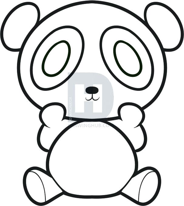 606x678 Cute Pandas To Draw