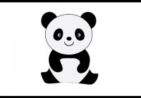 200x140 Cute Panda Drawings