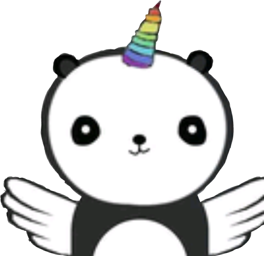 524x508 Pandas Unicornios Pandicorns Pandicornios Cute Tumblr