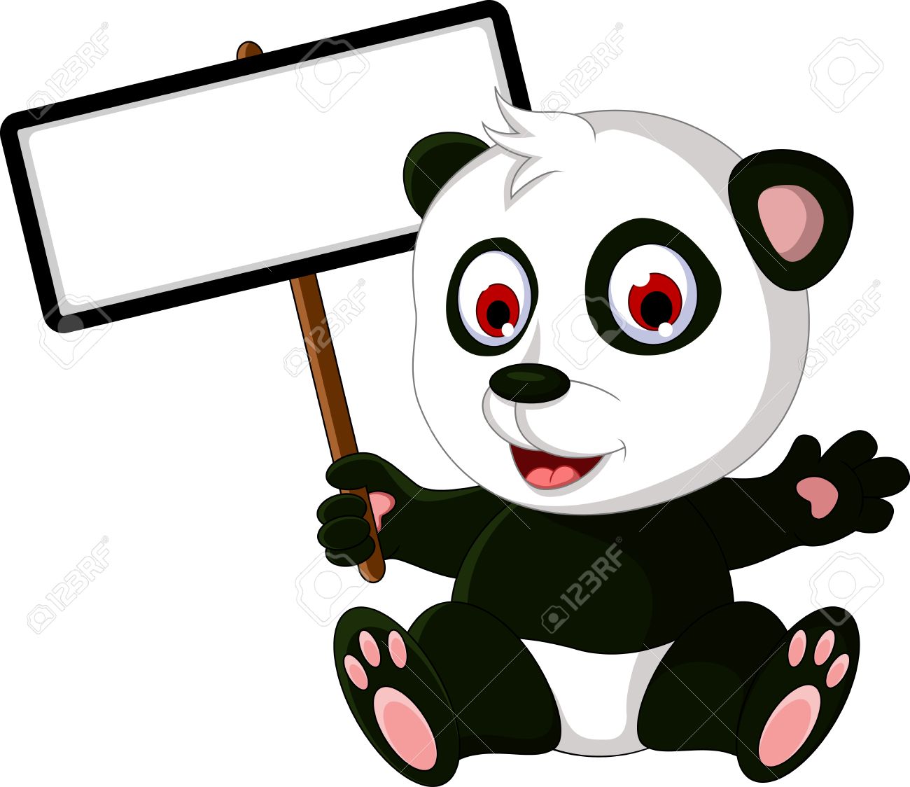 1300x1124 Collection Of Free Panda Clipart Draw Cartoon Amusement Clipart