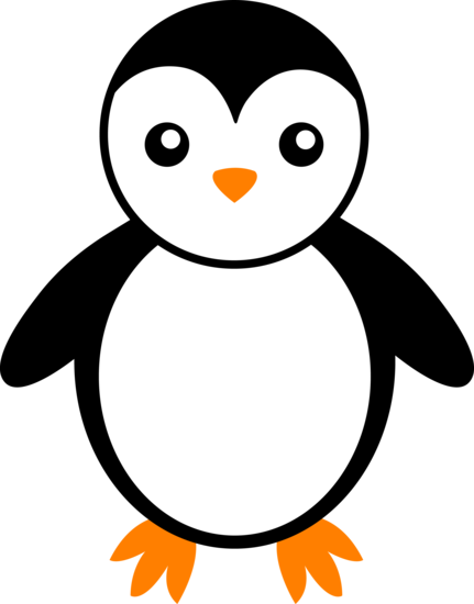 431x550 Cute Little Penguin Clipart And Graphics Penguin Coloring