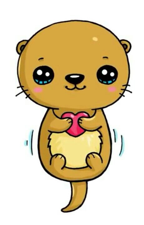 461x720 Marmota Dibujos Kawaii In Cute Animal Drawings Kawaii