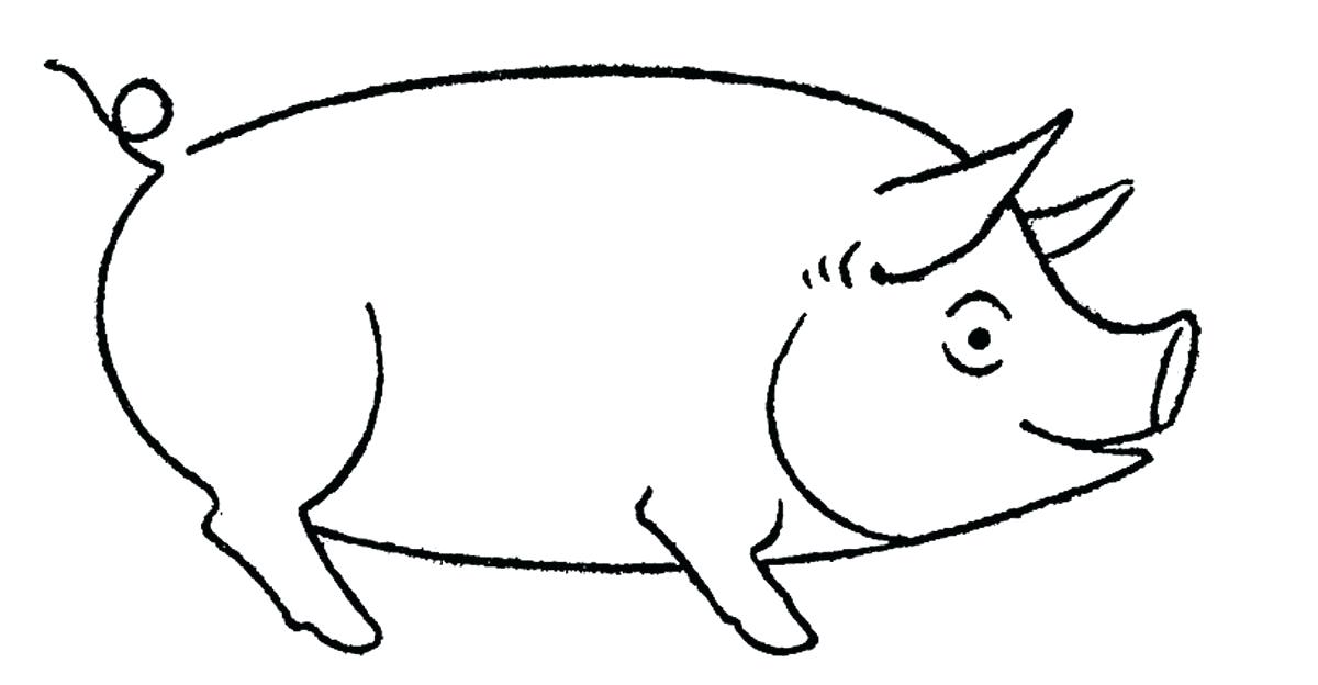 1200x624 Easy Pig Drawing X Cute Easy Pig Drawings