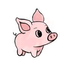 225x224 Image Result For Cute Pig Art Drawings In Pig Art, Cute
