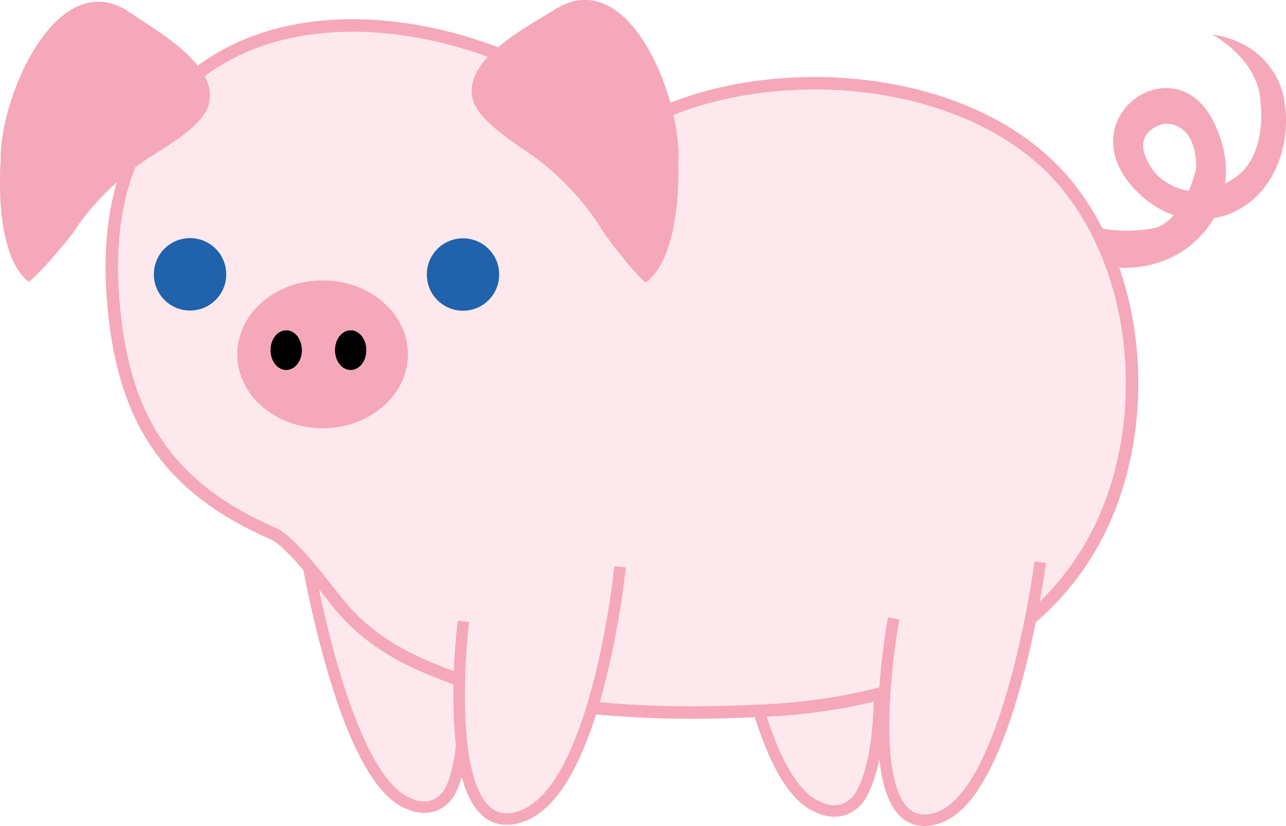 5154x3309 Collection Of Free Piglet Drawing Simple Download On Ui Ex