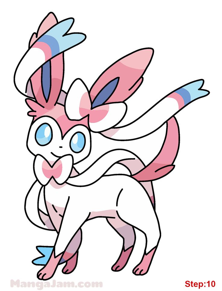 736x963 How To Draw Cute Pokemon Step