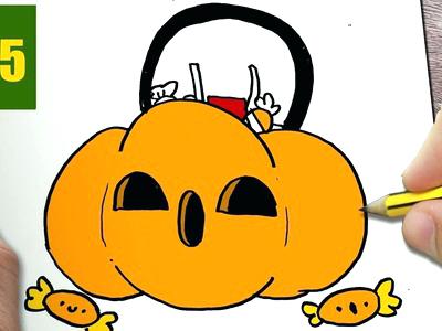 400x300 Cute Pumpkin Drawing