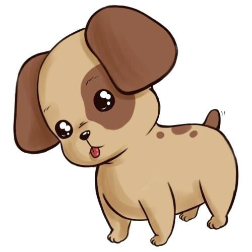 500x500 How To Draw A Little Puppy