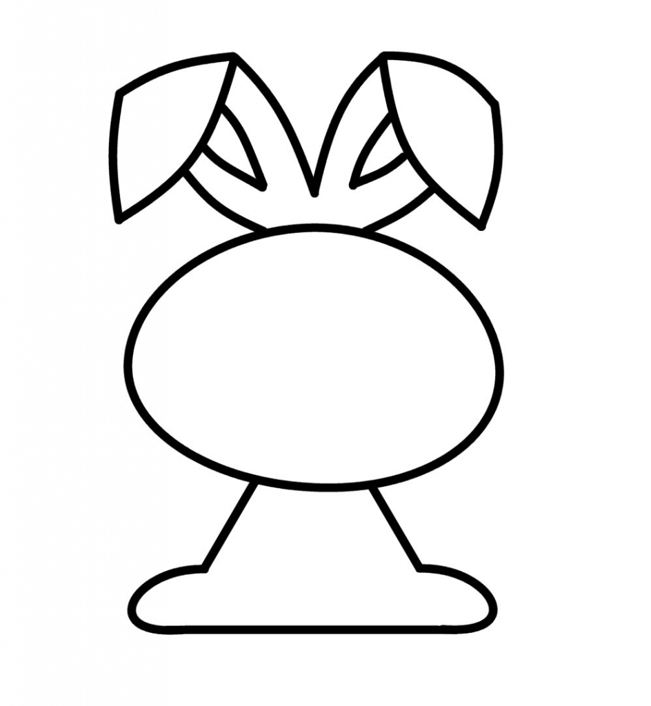 944x1024 Bunny Face Drawing Easy Simple Of Cute A Bugs Carmi Chaelinn
