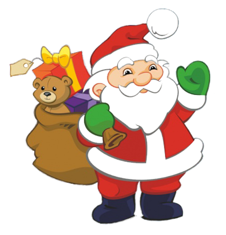 455x472 Cute Christmas Santa Claus Images, Pictures, Clipart, Drawing