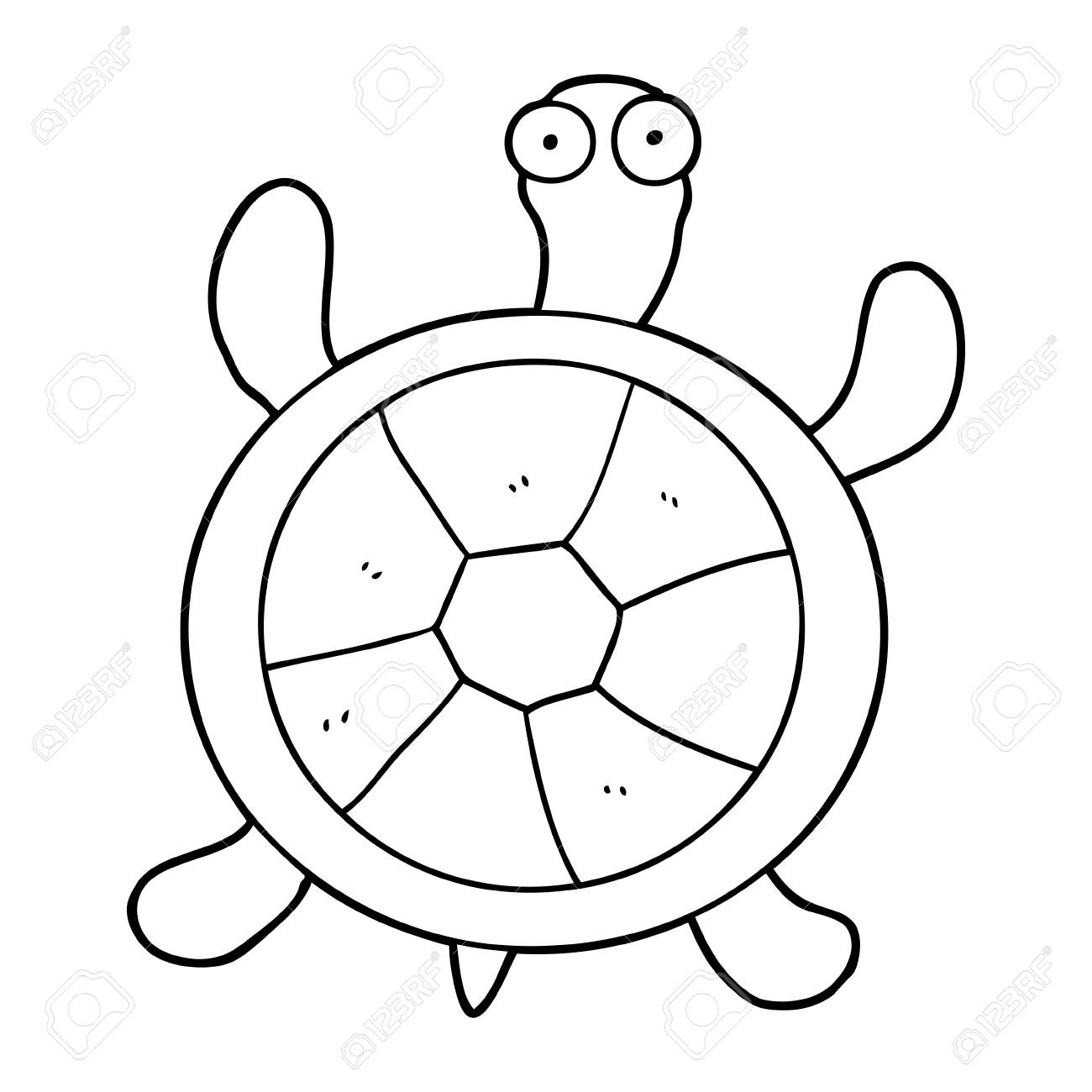 1300x1300 Cartoon Turtle Drawing Images Line A Easy Cute Carmi Chaelinn