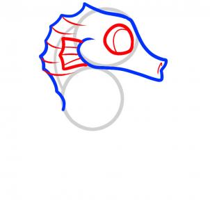 302x302 How To Draw How To Draw A Seahorse For Kids